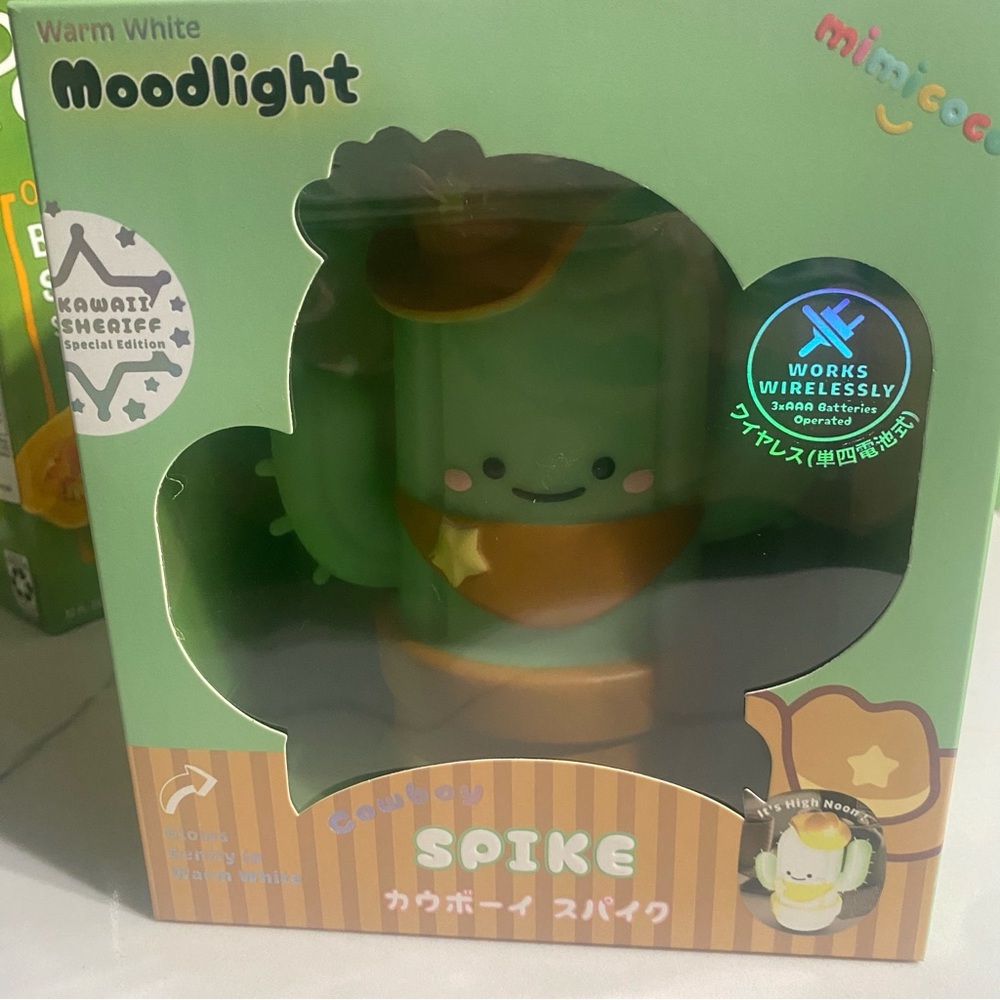 Mimicoo Moodlight Cowboy Spike Cactus Cowboy night light